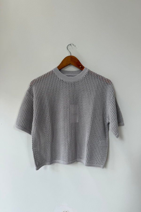Stitches + Stripes Lydia Tee - Rain