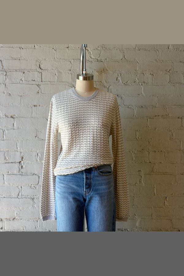 Stitches + Stripes Morris Pullover - Rain
