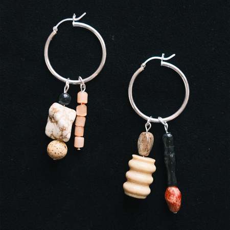 Hernán Herdez Vuelta Earrings - Silver | Garmentory