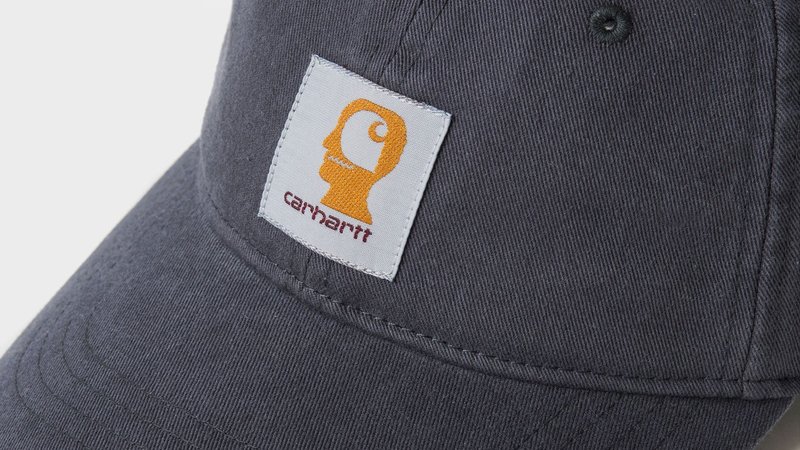 Brain Dead X Carhartt WIP Logo Cap - Graphite | Garmentory