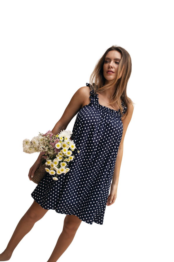 Me and Lia Mila Dress - Navy