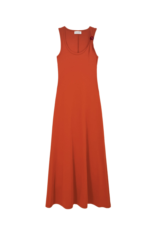 Esthé Maxi Dress With Bead Trim