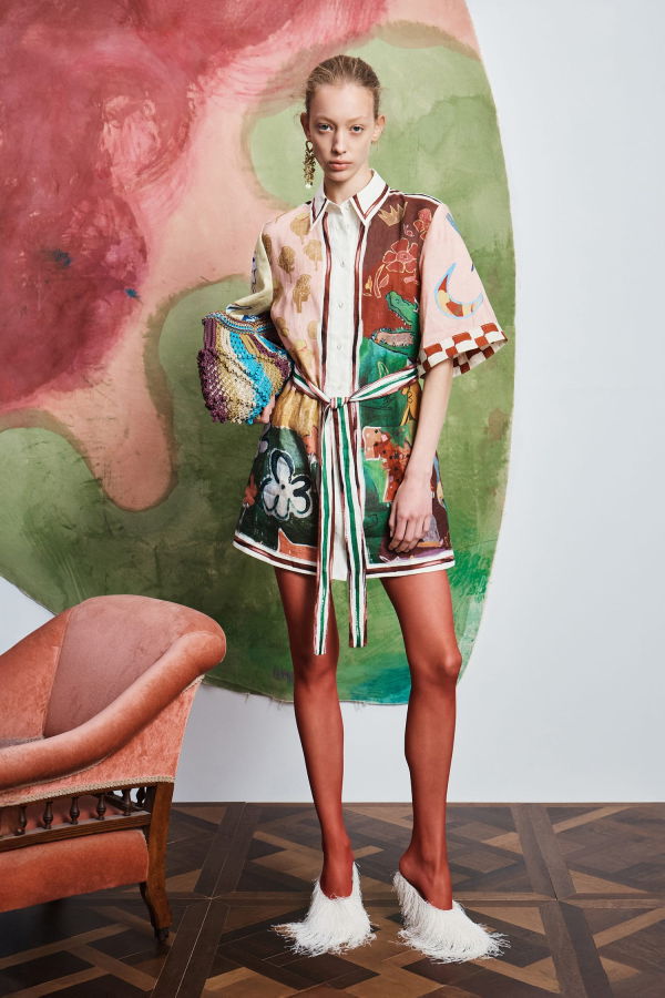 ALÉMAIS Tangible Love Mini Dress - Multi