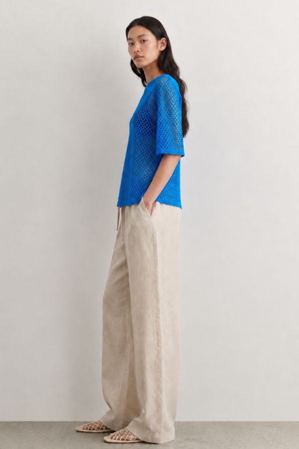 Paper Label Coco Crochet Tee