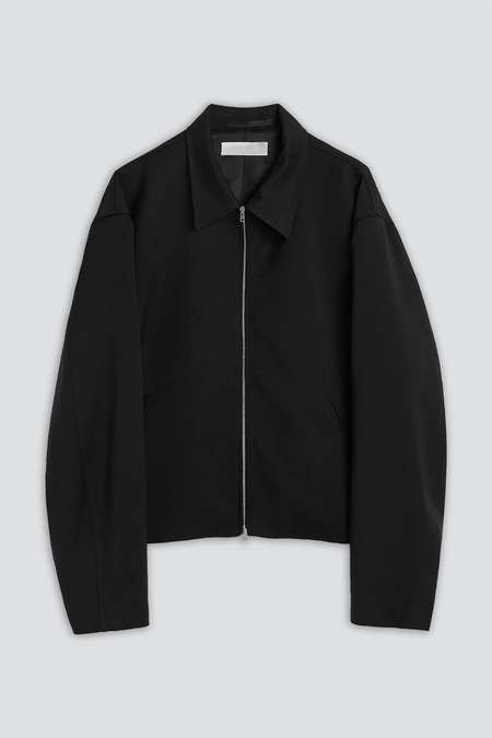 Our Legacy Scoota Coat - Black Drape Tech | Garmentory