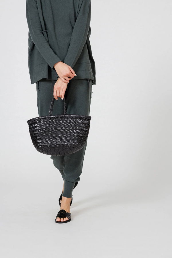 Dragon Diffusion Bamboo Triple Jump Small Basket Bag