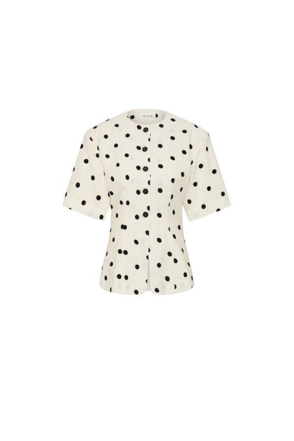 ROAME Janis Top - Heirloom Dot
