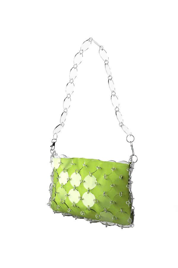 MAS1 CH Metacrylate Pouch and Metacrylate Chain - Green