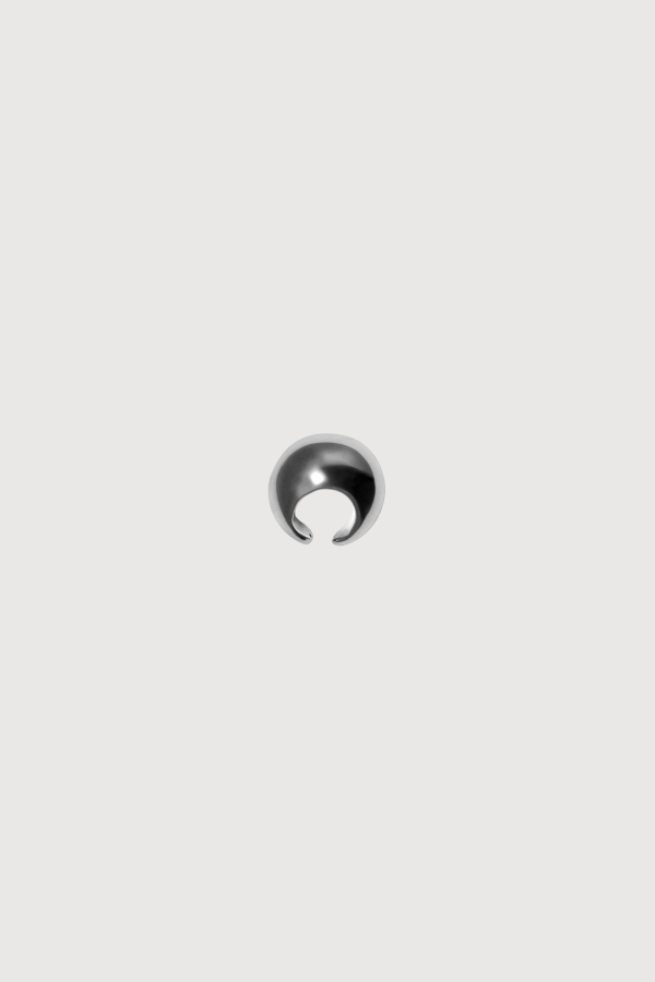 Camille Surault Bowb Earcuff - Silver