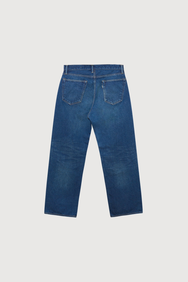 Cantate Denim Straight Trousers (Vintage Wash) - Dusk Indigo