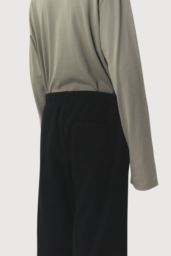 Rier Fleece Trousers - Black Fleece