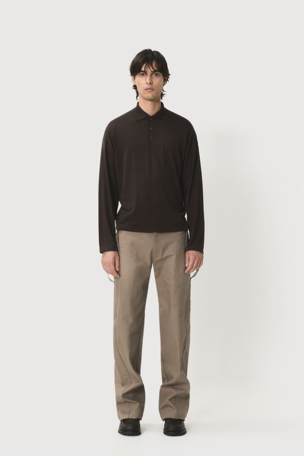 Markaware Long Sleeve Polo - Olive Drab
