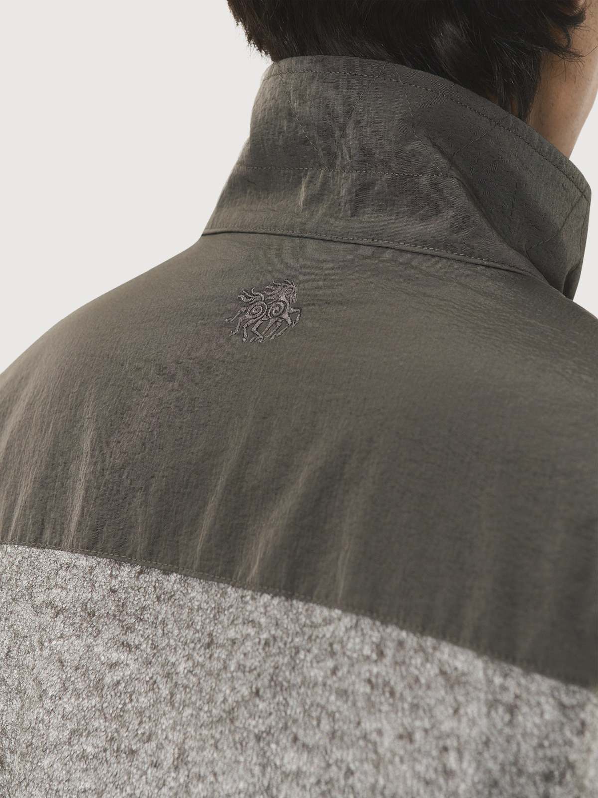 Ranra Reach Wool Nylon Outdoor Track Top - Major Brown - Image 4 of 4