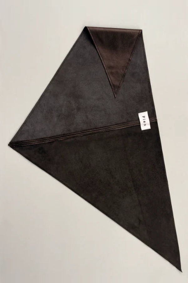 Pien Studios Triangle Leather Scarf