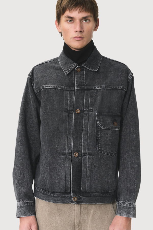 Markaware Type-1 Denim Jacket - Faded Black
