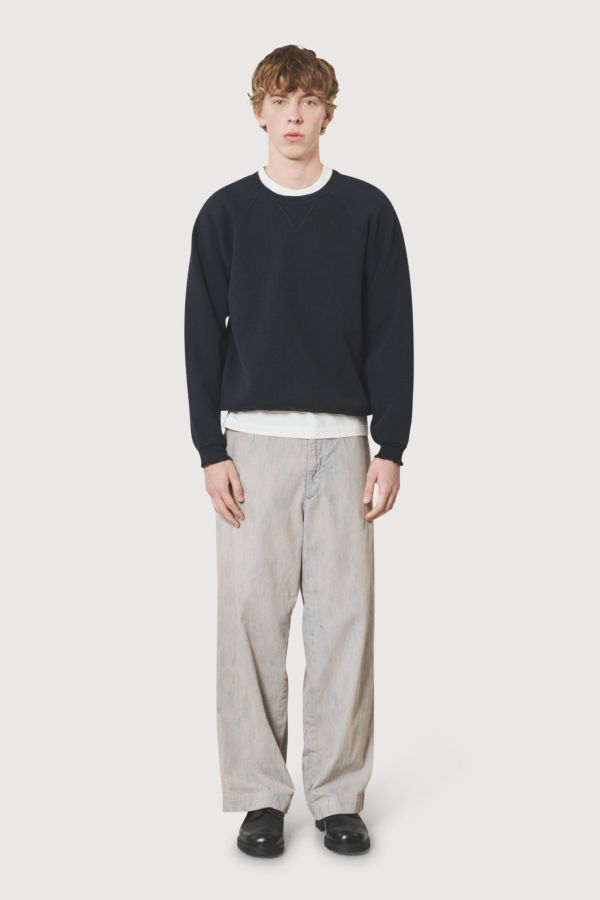 A.Presse Vintage Double V Sweatshirt - Black