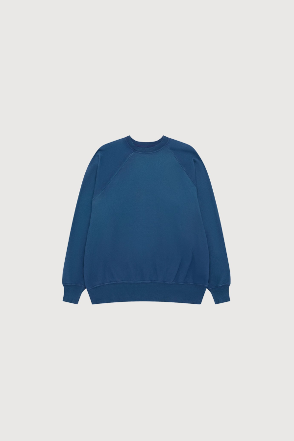 A.Presse Vintage Light Weight Sweatshirt - Blue