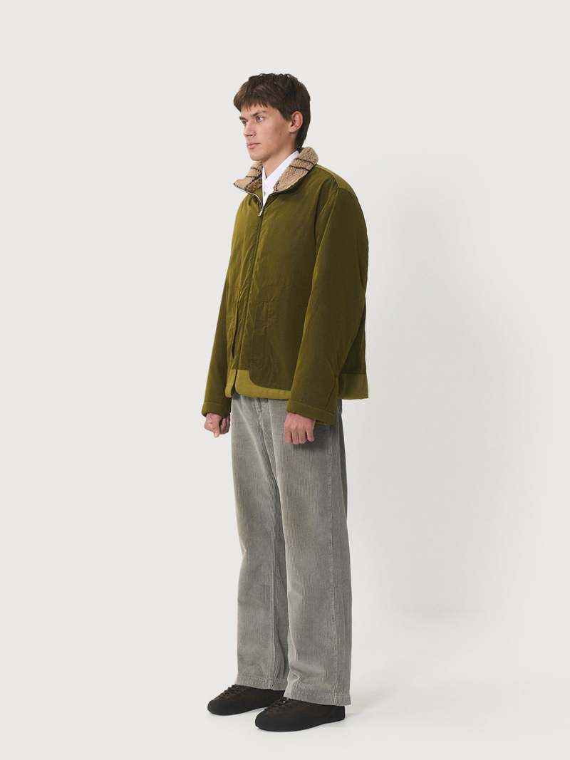 Ranra Wanderer Canvas Nylon Cotton Jacket and Fleece Lining - Nutria