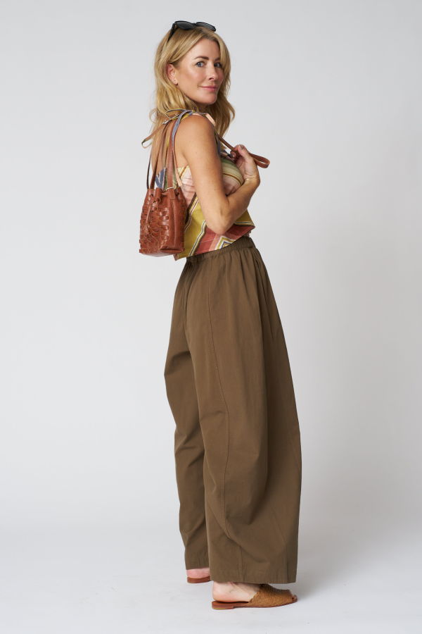Nimes Woven Bucket Bag