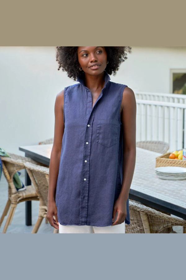 Frank & Eileen Finley Shirt - Navy