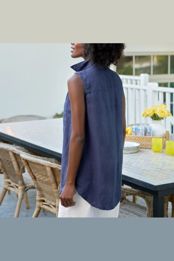 Frank & Eileen Finley Shirt - Navy
