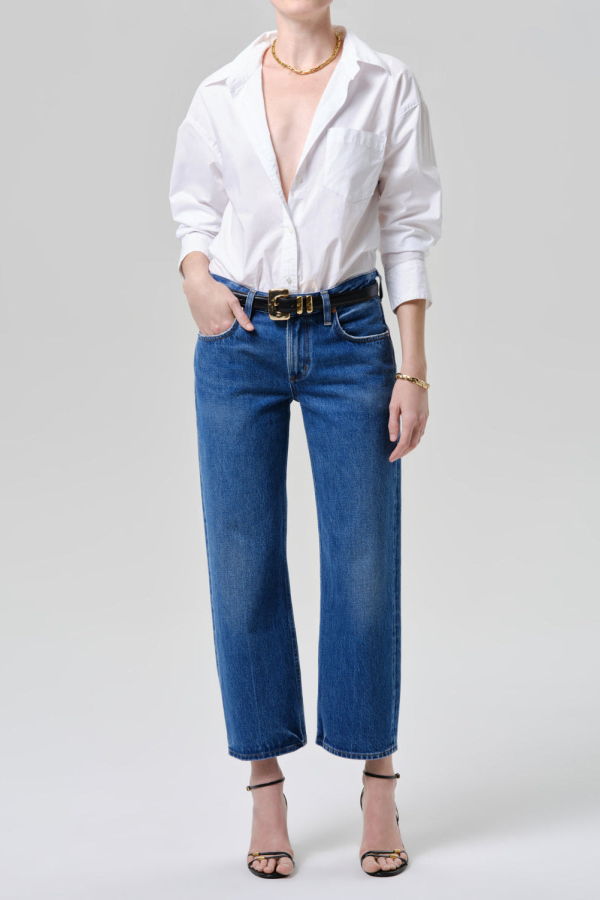 Citizens of Humanity Faye Vintage Straight Jean - Azure Blue