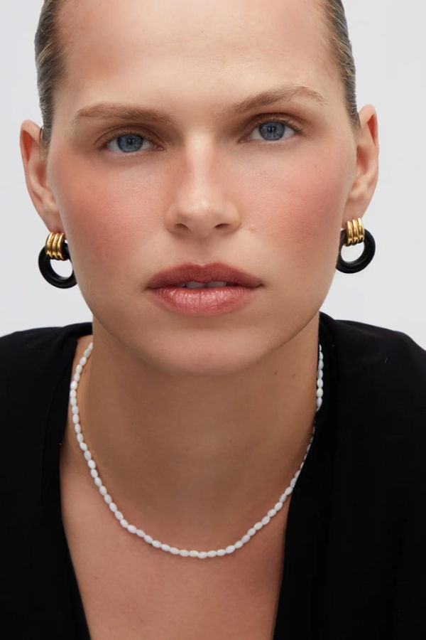 Heaven Mayhem La Perla Necklace - Pearl