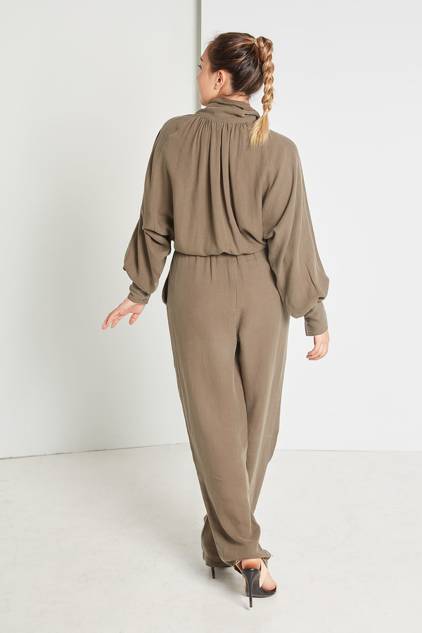 Black Crane Gathered Jumpsuits Black Crane Gathered Jumpsuits
