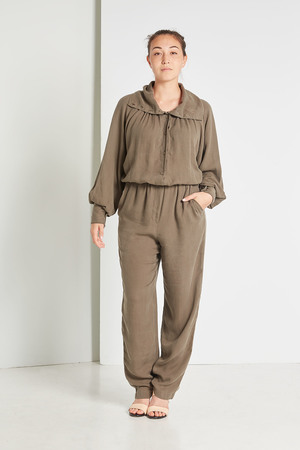 Black Crane Gathered Jumpsuits Black Crane Gathered Jumpsuits
