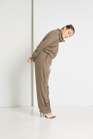 Black Crane Gathered Jumpsuits Black Crane Gathered Jumpsuits