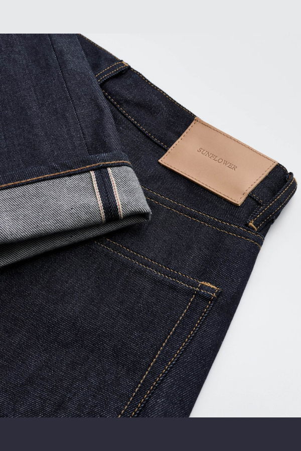 Sunflower Loose Jean in Raw Selvedge