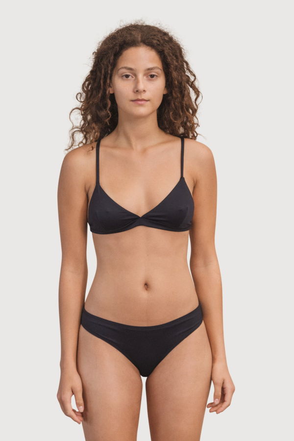 Baserange Mississipi Swim Top - Black