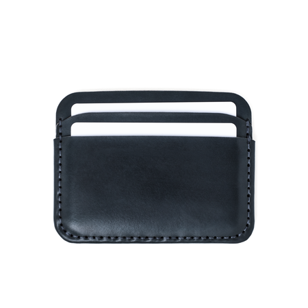 Heliot Emil Leather Wallet - Black | Garmentory