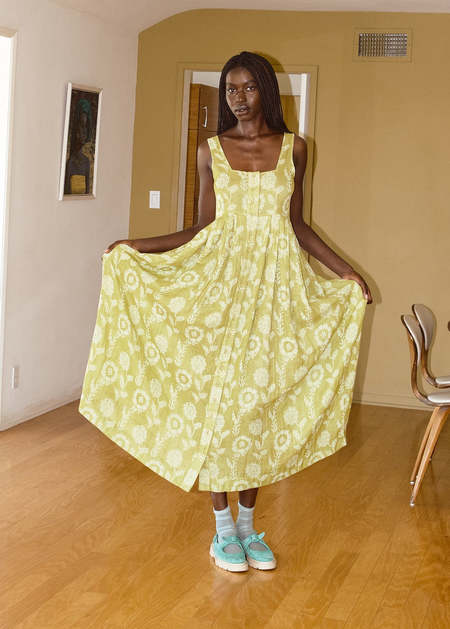 PREVIEW Apolina Ida Dress Alabaster | Garmentory