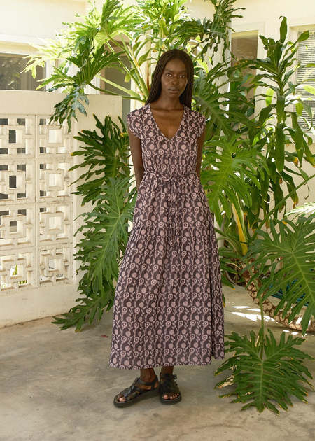 Paloma Wool Blossom Strappy Midi Dress - Light Fuchsia | Garmentory