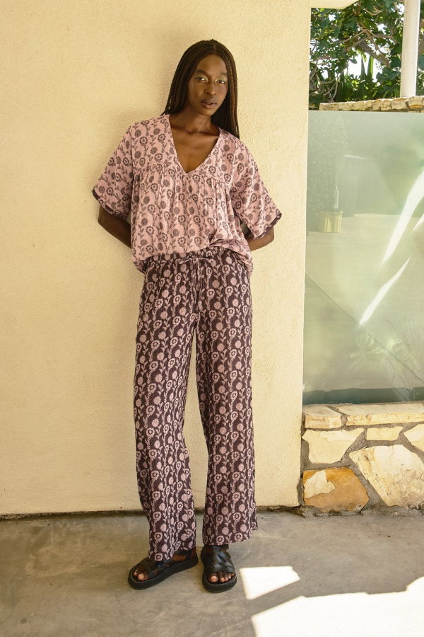 Ace & Jig Leone Pant - Hydrangea
