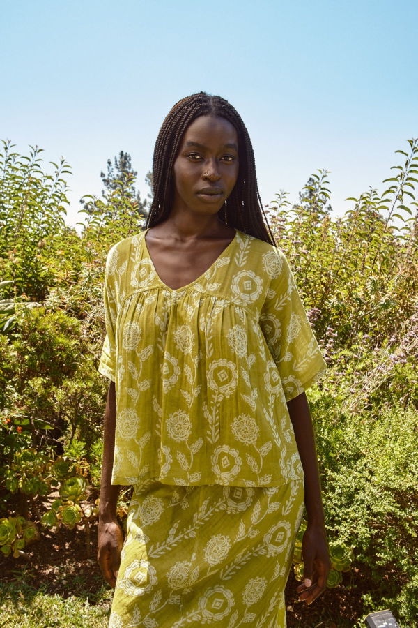 Ace & Jig Maura Top - Aloe