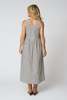 TOAST Tablier Stripe Cotton Pinafore Dress - Thumbnail 7