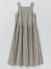 TOAST Tablier Stripe Cotton Pinafore Dress - Thumbnail 8