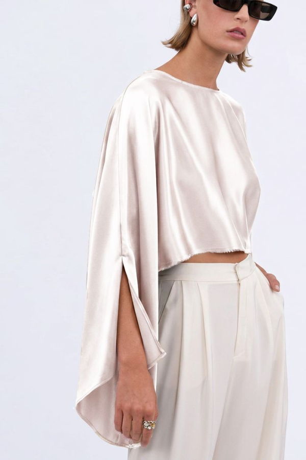 Nonchalant Label Kristin Blouse - Champagne