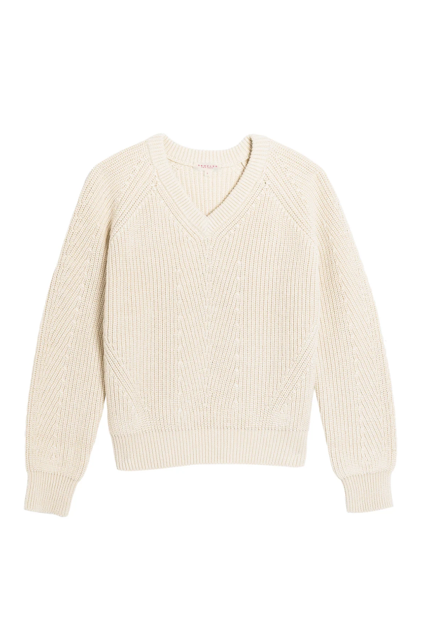 DEMYLEE Mimi Cotton Sweater - White