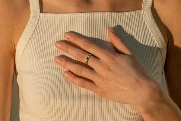Milk & Rose Classic Adjustable Ring