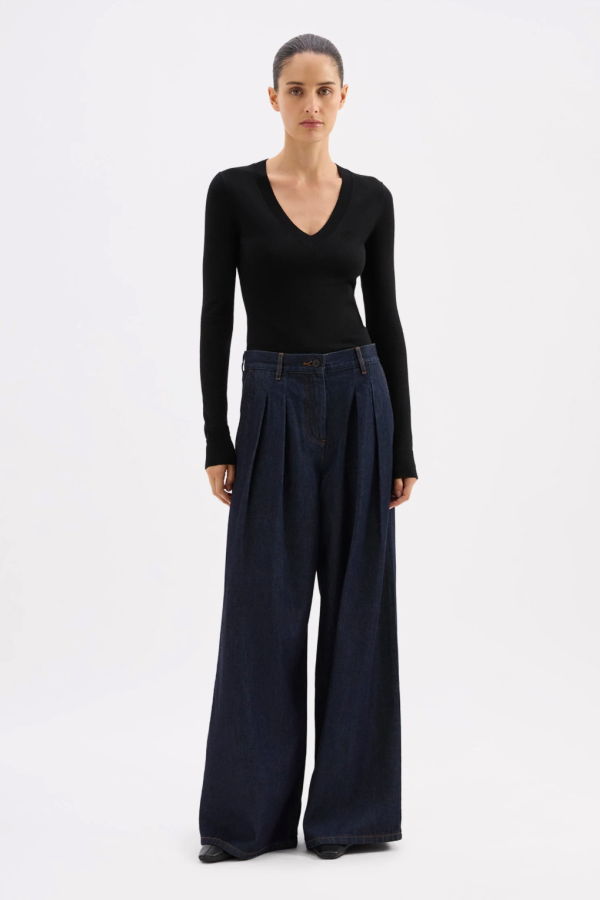 Nude Lucy Vita Denim Pant - Deep Blue
