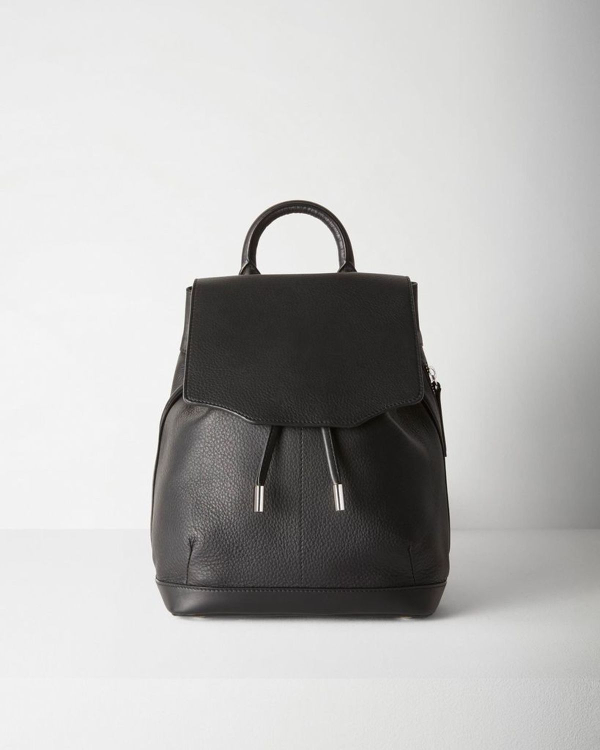 Rage & Bone Mini Pilot Leather Backpack Purse Rag & Bone Leather Backpack - Black Backpacks, Handbags  main image 3