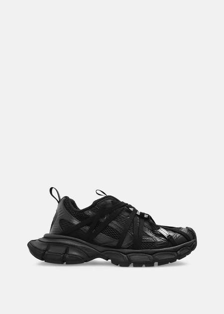 Balenciaga Faded Triple S Sneakers - Black | Garmentory