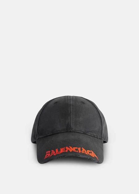 Balenciaga Crew Cap - Black | Garmentory