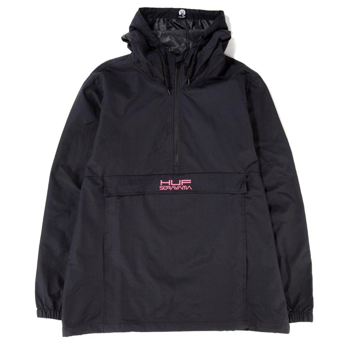 HUF Sorayama Anorak - Black | Garmentory