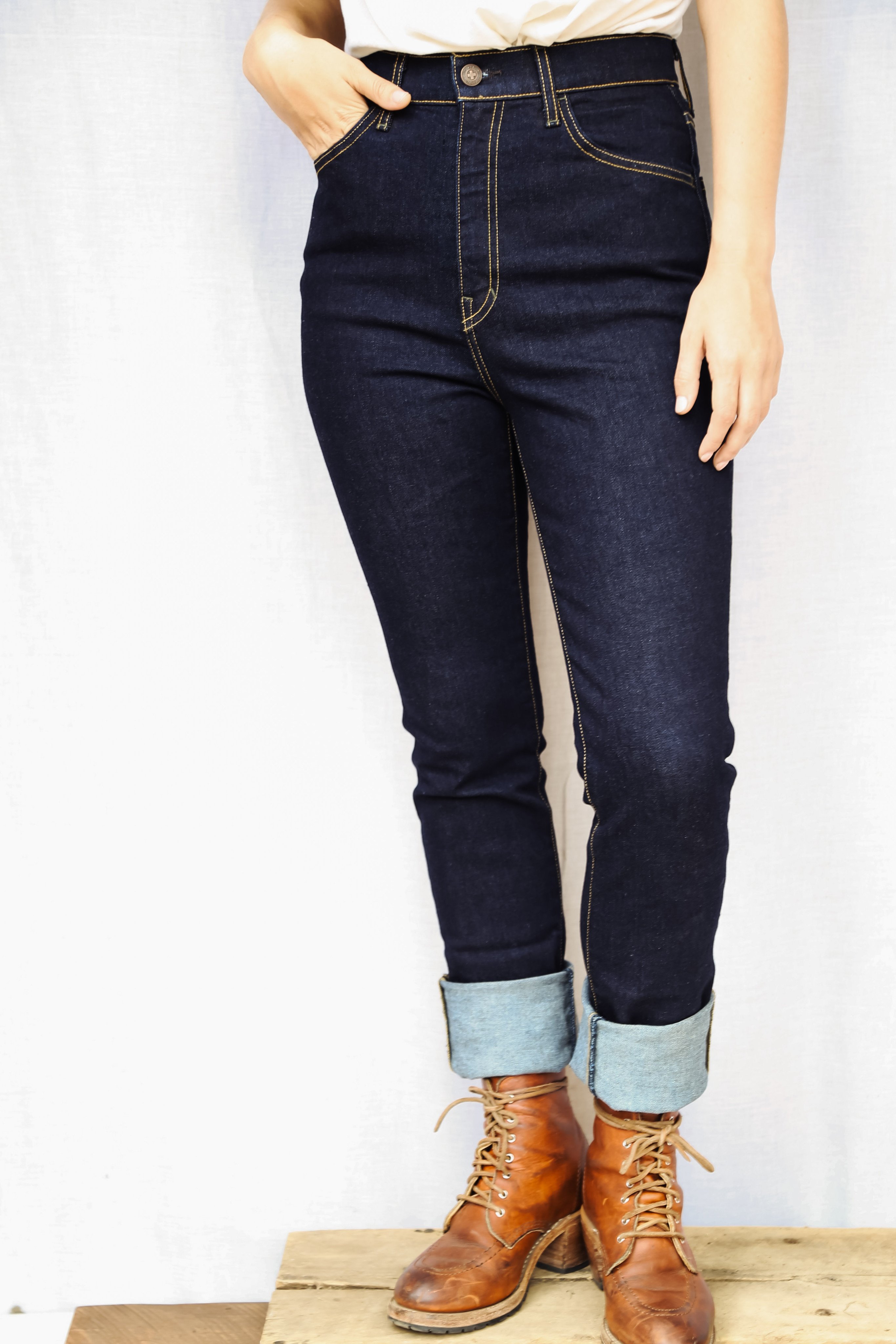 Imogene + Willie Elizabeth Indigo Rinse Jean | Garmentory