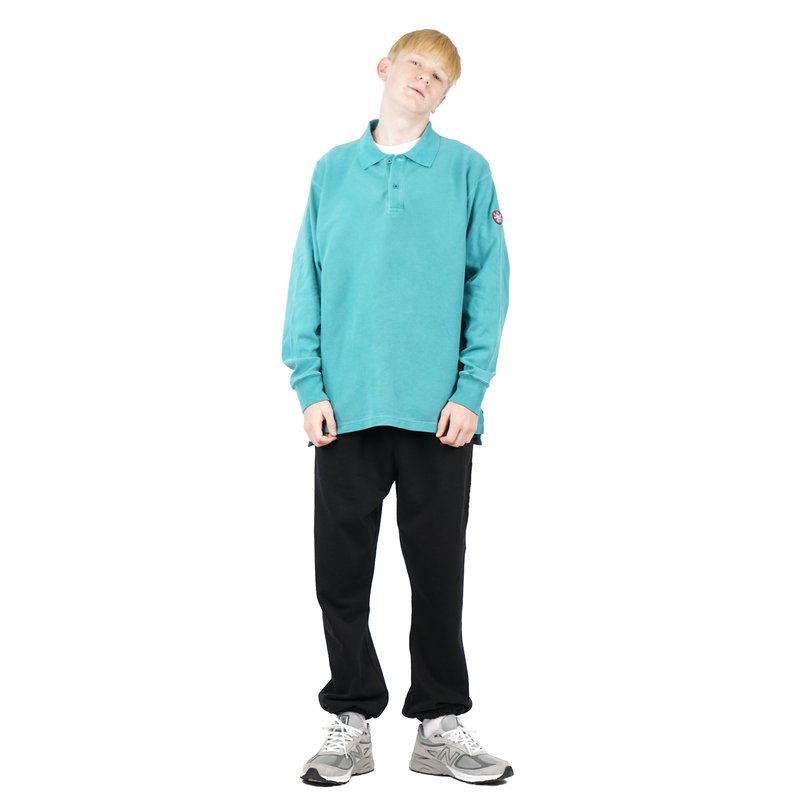 Cav Empt Overdye Rib Long Sleeve Polo Shirt | Garmentory