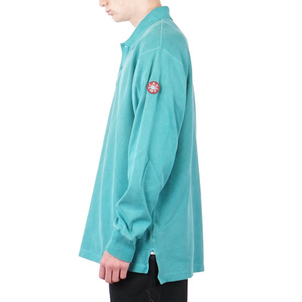 Cav Empt Overdye Rib Long Sleeve Polo Shirt | Garmentory